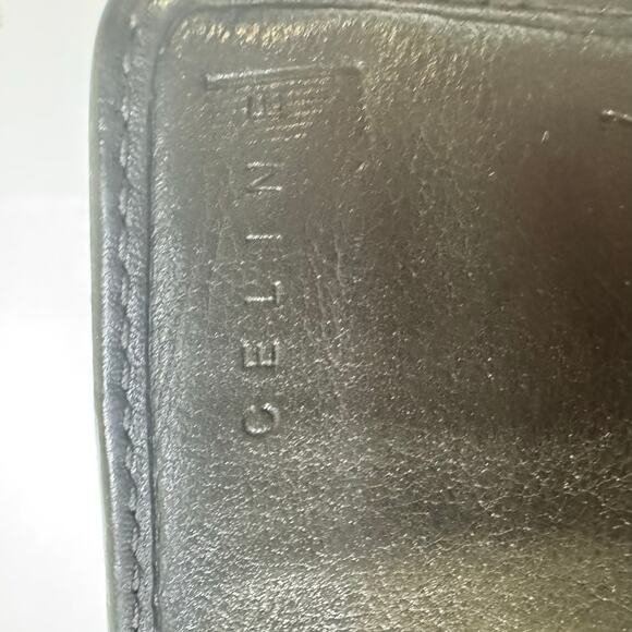 Celine Leather and fabric Monogram long wallet - Picture 8 of 12
